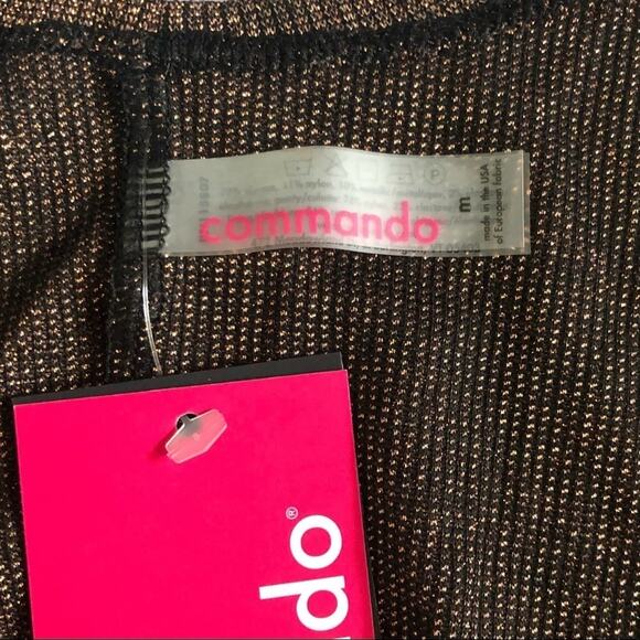 Commando Bronze Soft Sparkle Cami Thong Bodysuit NEW - Picture 6 of 12